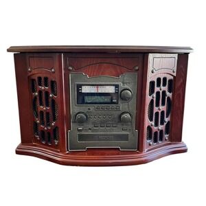 5-in-1 Music Center Innovativ tech ITRR-501 CDR Casstte For Parts Only Powers On